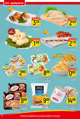 Delikatesy Piotruś Pan - gazetka promocyjna Gazetka od czwartku 09.04 do soboty 18.04 - strona 12