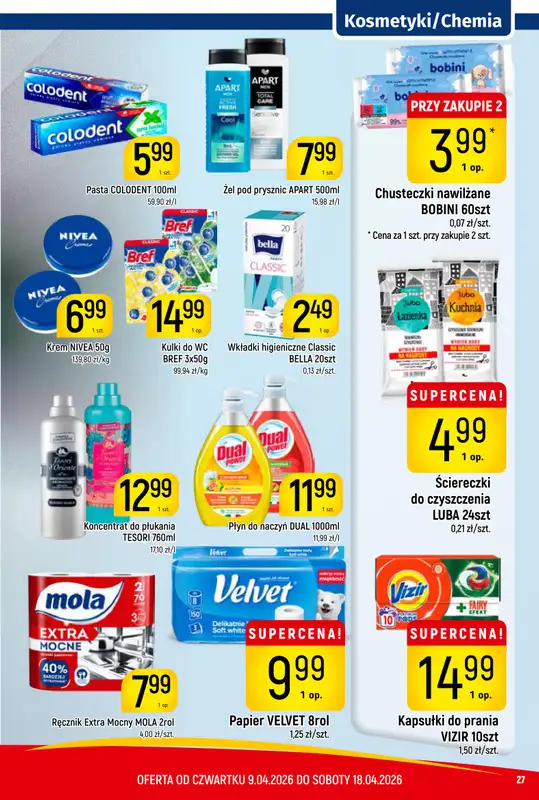 Delikatesy Piotruś Pan - gazetka promocyjna Gazetka od czwartku 09.04 do soboty 18.04 - strona 27