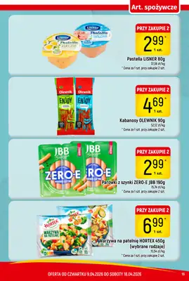 Delikatesy Piotruś Pan - gazetka promocyjna Gazetka od czwartku 09.04 do soboty 18.04 - strona 13