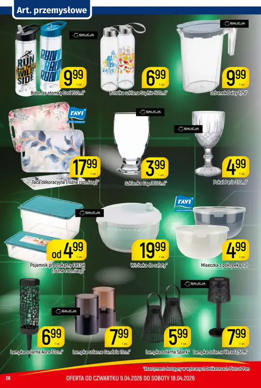 Delikatesy Piotruś Pan - gazetka promocyjna Gazetka od czwartku 09.04 do soboty 18.04 - strona 26