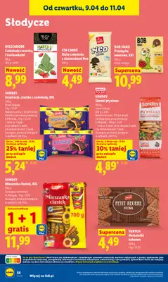 Lidl - gazetka promocyjna Oferta od czwartku od czwartku 09.04 do soboty 11.04 - strona 58
