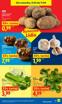 Lidl - gazetka promocyjna Oferta od czwartku od czwartku 09.04 do soboty 11.04 - strona 31
