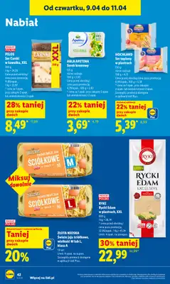 Lidl - gazetka promocyjna Oferta od czwartku od czwartku 09.04 do soboty 11.04 - strona 42