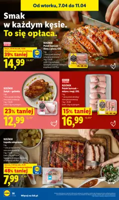 Lidl - gazetka promocyjna Oferta od czwartku od czwartku 09.04 do soboty 11.04 - strona 38