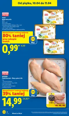 Lidl - gazetka promocyjna Oferta od czwartku od czwartku 09.04 do soboty 11.04 - strona 4