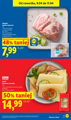 Lidl - gazetka promocyjna Oferta od czwartku od czwartku 09.04 do soboty 11.04 - strona 9