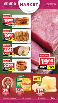 emma MARKET - gazetka promocyjna Plakaty promocyjne Emma Market od czwartku 09.04 do środy 15.04