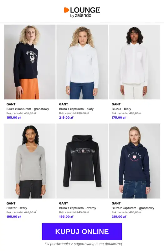 Lounge by Zalando - gazetka promocyjna Do -85% GANT od czwartku 09.04 do soboty 11.04 - strona 5