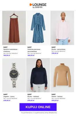 Lounge by Zalando - gazetka promocyjna Do -85% GANT od czwartku 09.04 do soboty 11.04 - strona 9