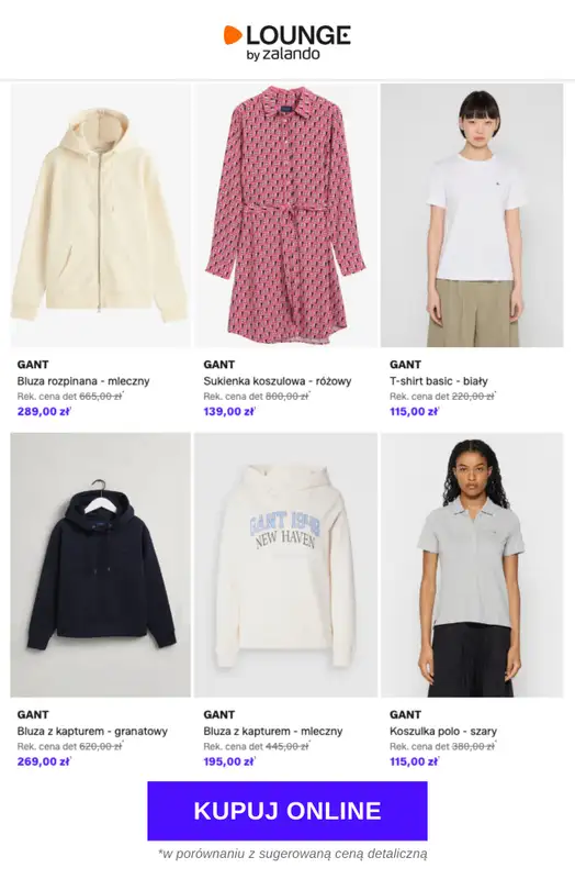 Lounge by Zalando - gazetka promocyjna Do -85% GANT od czwartku 09.04 do soboty 11.04 - strona 2