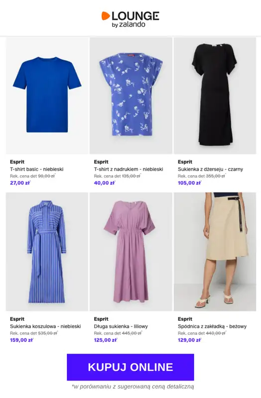 Lounge by Zalando - gazetka promocyjna Do -84% Esprit od czwartku 09.04 do soboty 11.04 - strona 10