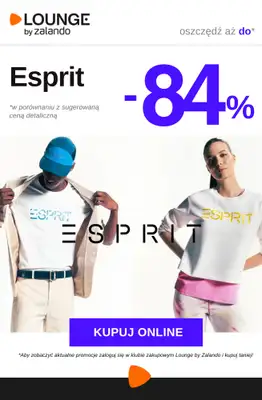 Lounge by Zalando - gazetka promocyjna Do -84% Esprit od czwartku 09.04 do soboty 11.04