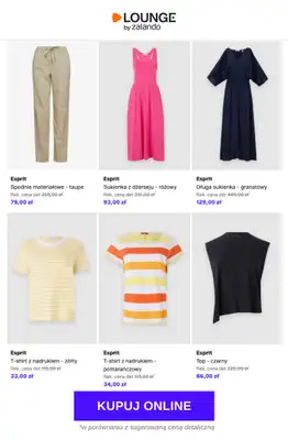 Lounge by Zalando - gazetka promocyjna Do -84% Esprit od czwartku 09.04 do soboty 11.04 - strona 6