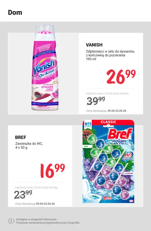 Rossmann - gazetka promocyjna MEGA PROMOCJE od czwartku 09.04 do środy 15.04 - strona 11