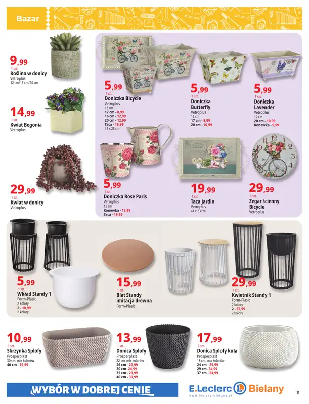 Leclerc - gazetka promocyjna Oferta Bielany | Magia Wiosny od wtorku 14.04 do niedzieli 26.04 - strona 11