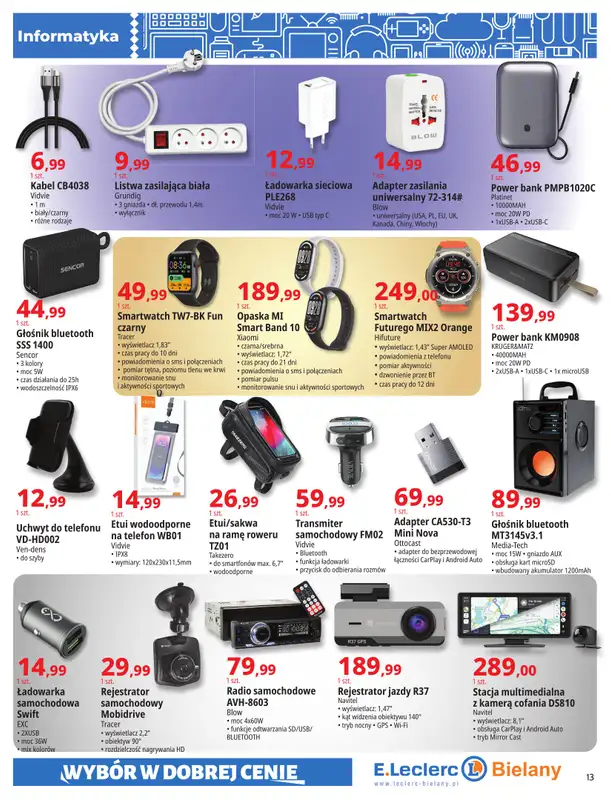 Leclerc - gazetka promocyjna Oferta Bielany | Magia Wiosny od wtorku 14.04 do niedzieli 26.04 - strona 13