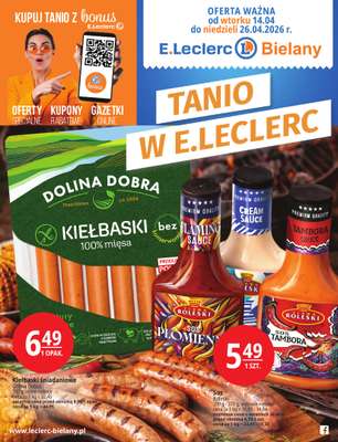 Leclerc - gazetka promocyjna Oferta Bielany | Magia Wiosny od wtorku 14.04 do niedzieli 26.04