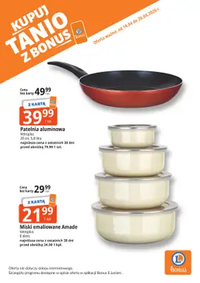 Leclerc - gazetka promocyjna Oferta Bielany | Kupuj tanio z bonus od wtorku 14.04 do niedzieli 26.04 - strona 9