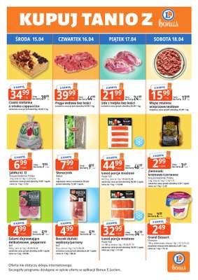 Leclerc - gazetka promocyjna Oferta Bielany | Kupuj tanio z bonus od wtorku 14.04 do niedzieli 26.04