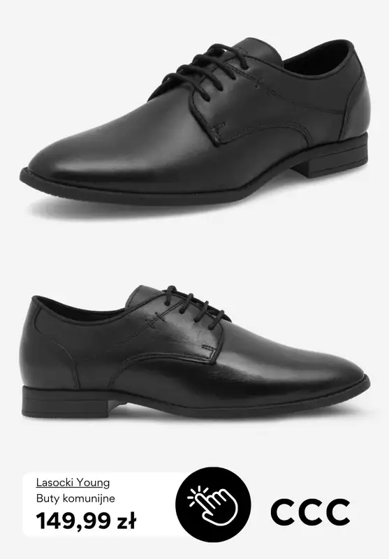CCC - gazetka promocyjna Buty komunijne dla chłopca od czwartku 09.04  - strona 7