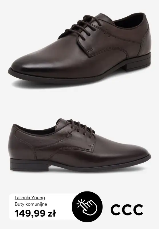 CCC - gazetka promocyjna Buty komunijne dla chłopca od czwartku 09.04  - strona 9