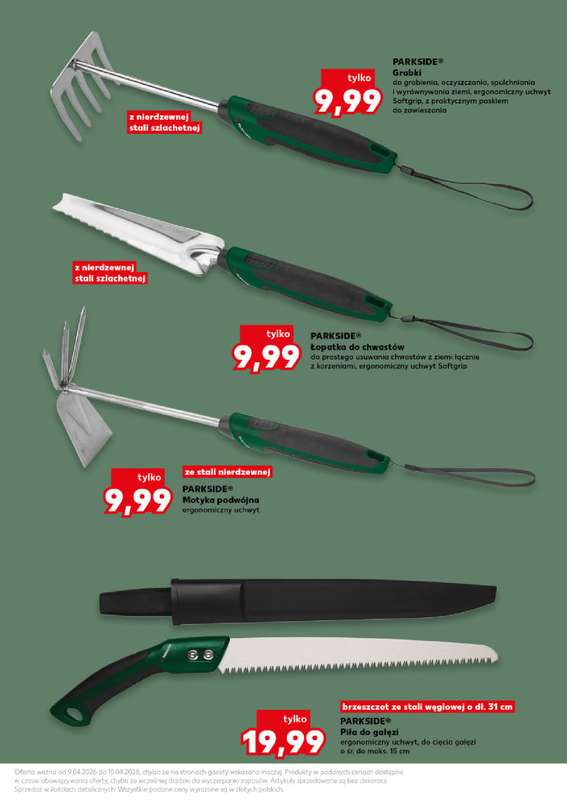 Kaufland - gazetka promocyjna Oferta Kaufland - Ogród od czwartku 09.04 do środy 15.04 - strona 17