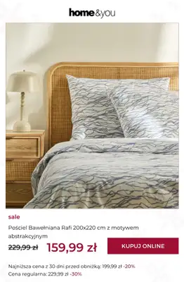 home&you - gazetka promocyjna SALE: tekstylia domowe od czwartku 09.04 do niedzieli 19.04 - strona 11