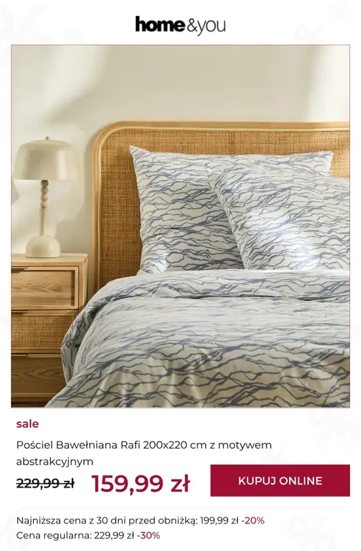 home&you - gazetka promocyjna SALE: tekstylia domowe od czwartku 09.04 do niedzieli 19.04 - strona 11