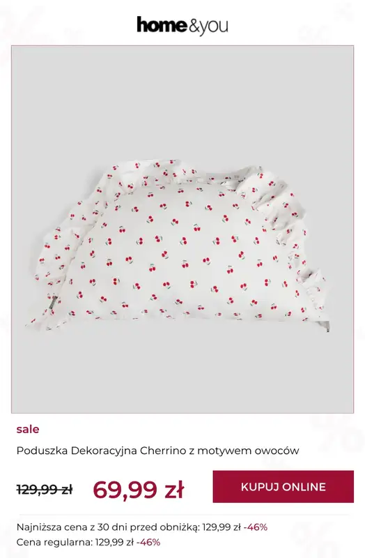 home&you - gazetka promocyjna SALE: tekstylia domowe od czwartku 09.04 do niedzieli 19.04 - strona 5