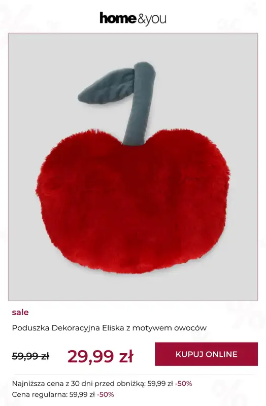 home&you - gazetka promocyjna SALE: tekstylia domowe od czwartku 09.04 do niedzieli 19.04 - strona 6