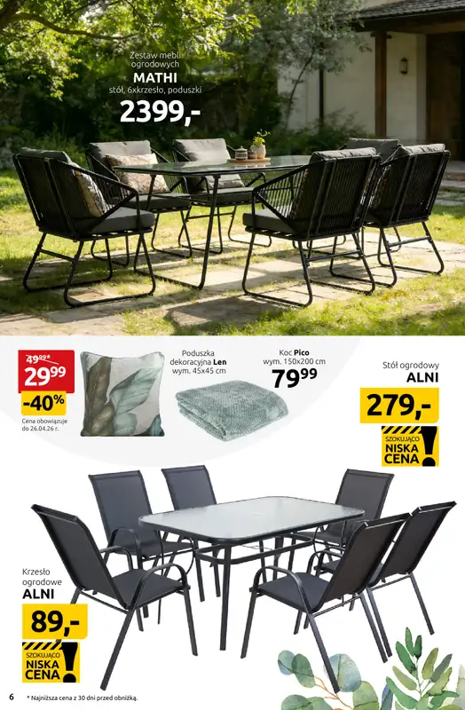 Black Red White - gazetka promocyjna Twój ogród taki jak lubisz od środy 01.04 do niedzieli 26.04 - strona 6