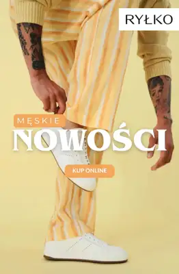 Ryłko - gazetka promocyjna Męskie NOWOŚCI od czwartku 09.04 