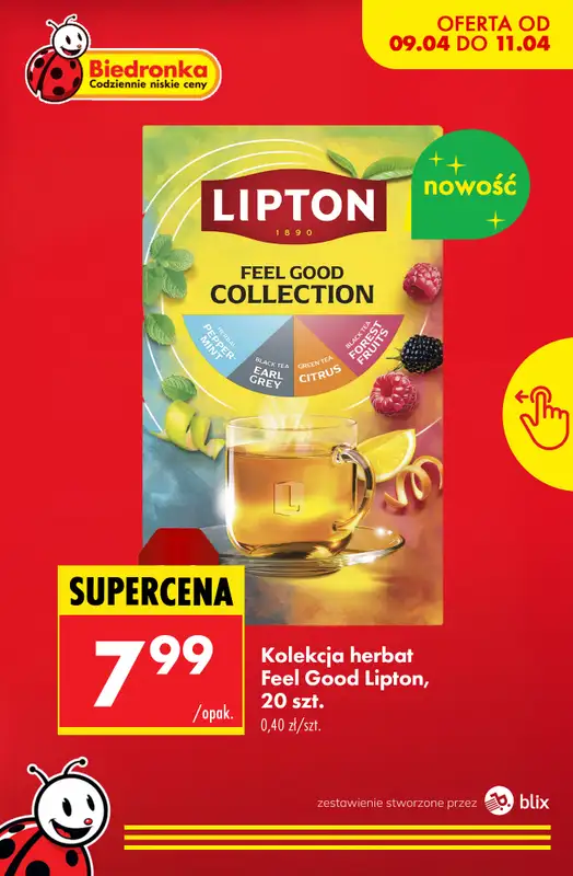 Biedronka - gazetka promocyjna Nowości w Biedronce! od czwartku 09.04 do soboty 11.04 - strona 4