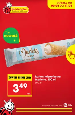 Biedronka - gazetka promocyjna Nowości w Biedronce! od czwartku 09.04 do soboty 11.04 - strona 7