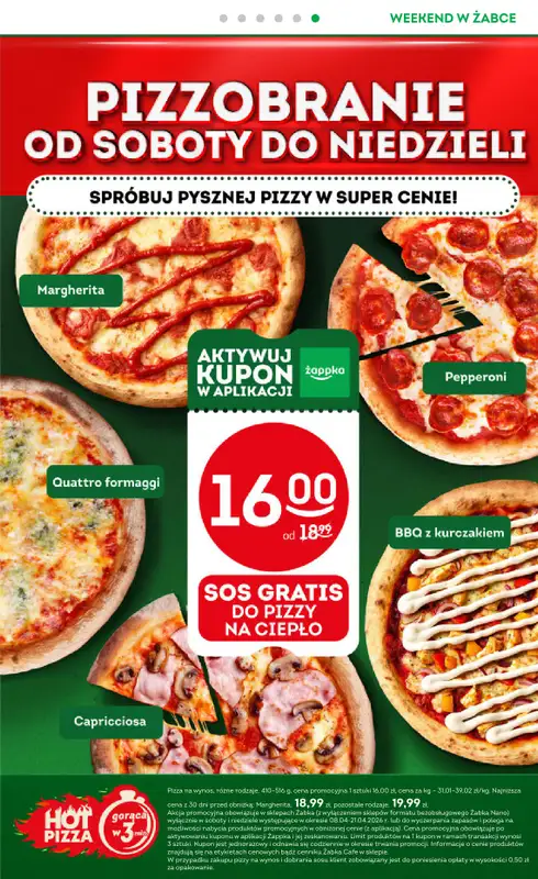 Żabka - gazetka promocyjna Gazetka weekendowa od piątku 10.04 do niedzieli 12.04 - strona 7