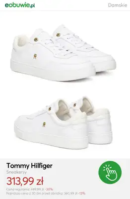 eobuwie.pl - gazetka promocyjna Mid Season SALE - białe damskie sneakersy od czwartku 09.04  - strona 9