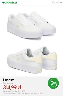 eobuwie.pl - gazetka promocyjna Mid Season SALE - białe damskie sneakersy od czwartku 09.04  - strona 3