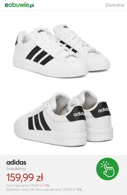 eobuwie.pl - gazetka promocyjna Mid Season SALE - białe damskie sneakersy od czwartku 09.04  - strona 2