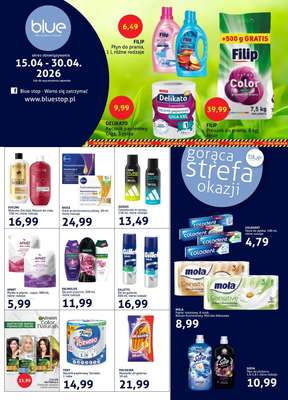 Blue Stop - gazetka promocyjna Gazetka od środy 15.04 do czwartku 30.04