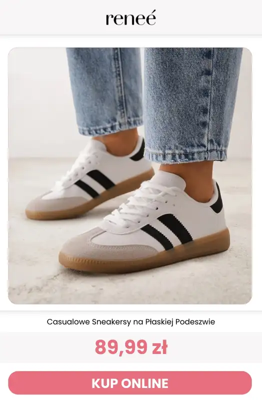 Renee - gazetka promocyjna Białe sneakersy od czwartku 09.04 do niedzieli 19.04 - strona 6