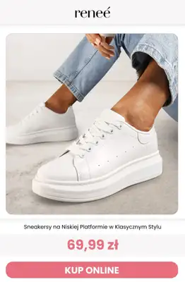 Renee - gazetka promocyjna Białe sneakersy od czwartku 09.04 do niedzieli 19.04 - strona 4