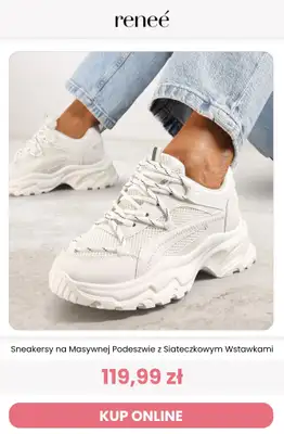 Renee - gazetka promocyjna Białe sneakersy od czwartku 09.04 do niedzieli 19.04 - strona 10