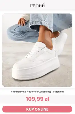 Renee - gazetka promocyjna Białe sneakersy od czwartku 09.04 do niedzieli 19.04 - strona 5