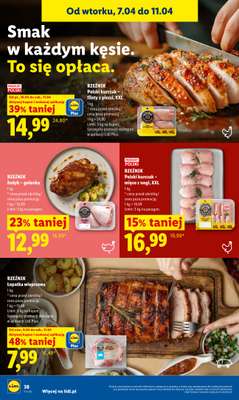 Lidl - gazetka promocyjna Oferta od czwartku od czwartku 09.04 do soboty 11.04 - strona 38