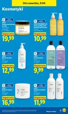Lidl - gazetka promocyjna Oferta od czwartku od czwartku 09.04 do soboty 11.04 - strona 63