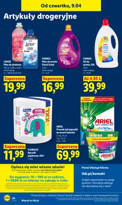 Lidl - gazetka promocyjna Oferta od czwartku od czwartku 09.04 do soboty 11.04 - strona 66