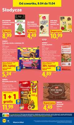 Lidl - gazetka promocyjna Oferta od czwartku od czwartku 09.04 do soboty 11.04 - strona 58