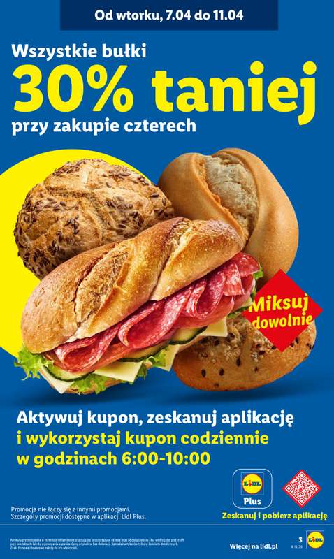 Lidl - gazetka promocyjna Oferta od czwartku od czwartku 09.04 do soboty 11.04 - strona 3