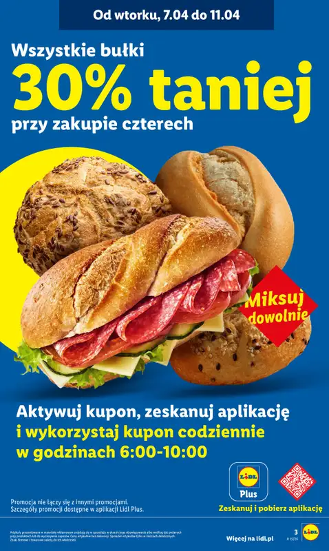 Lidl - gazetka promocyjna Oferta od czwartku od czwartku 09.04 do soboty 11.04 - strona 3