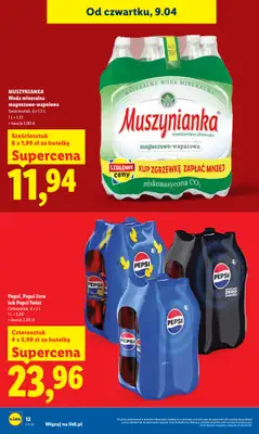 Lidl - gazetka promocyjna Oferta od czwartku od czwartku 09.04 do soboty 11.04 - strona 12